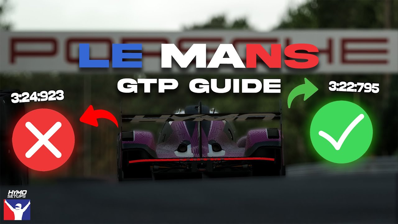 HOW TO DO LE MANS IN iRacing | GTP Track Guide & Tips