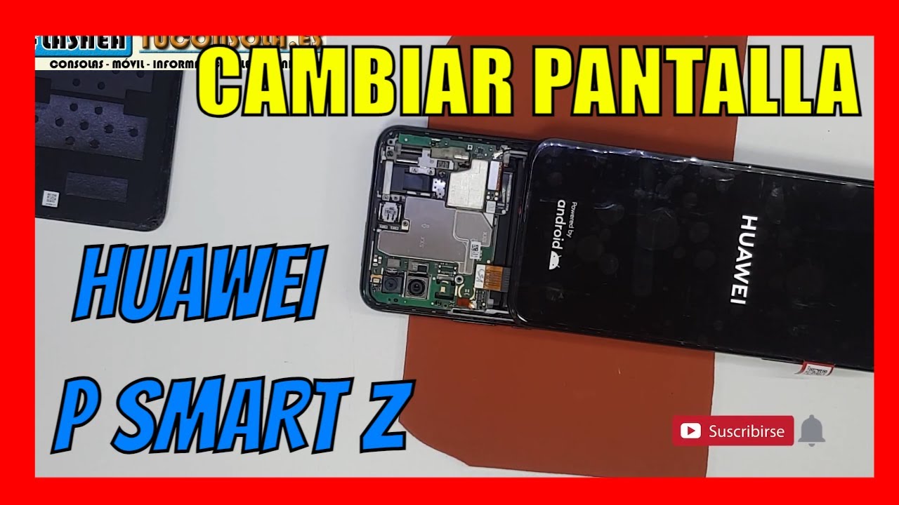 ✅ Cambiar Pantalla Huawei P Smart Z - STK-LX1 /🤜🏼📱[Como Reparar pantalla rota] teardown