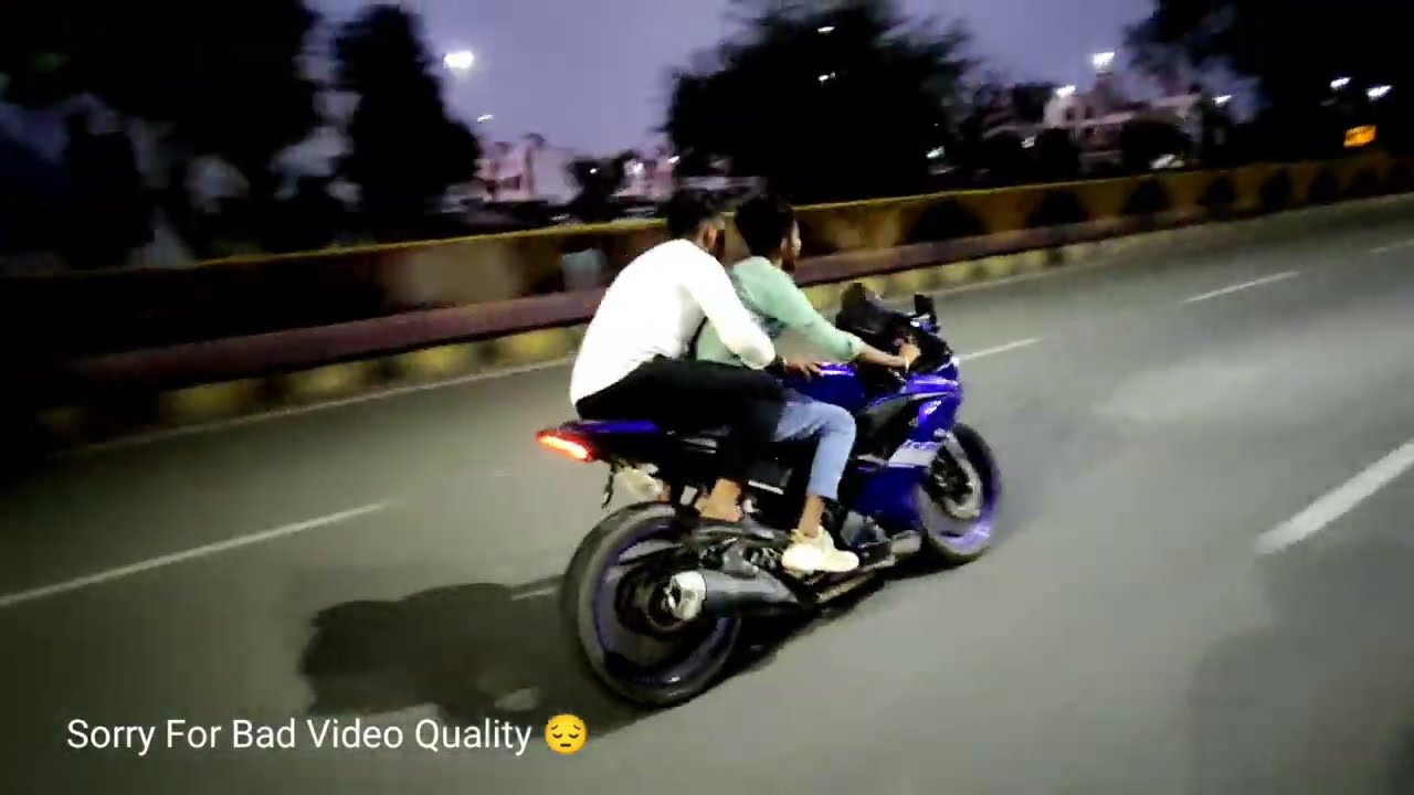 ❌ | Yamaha R15 v3 Drag Race | 😱 |Full Power Mode On Yamaha R15 | 🔥 | Race On Patna Road
