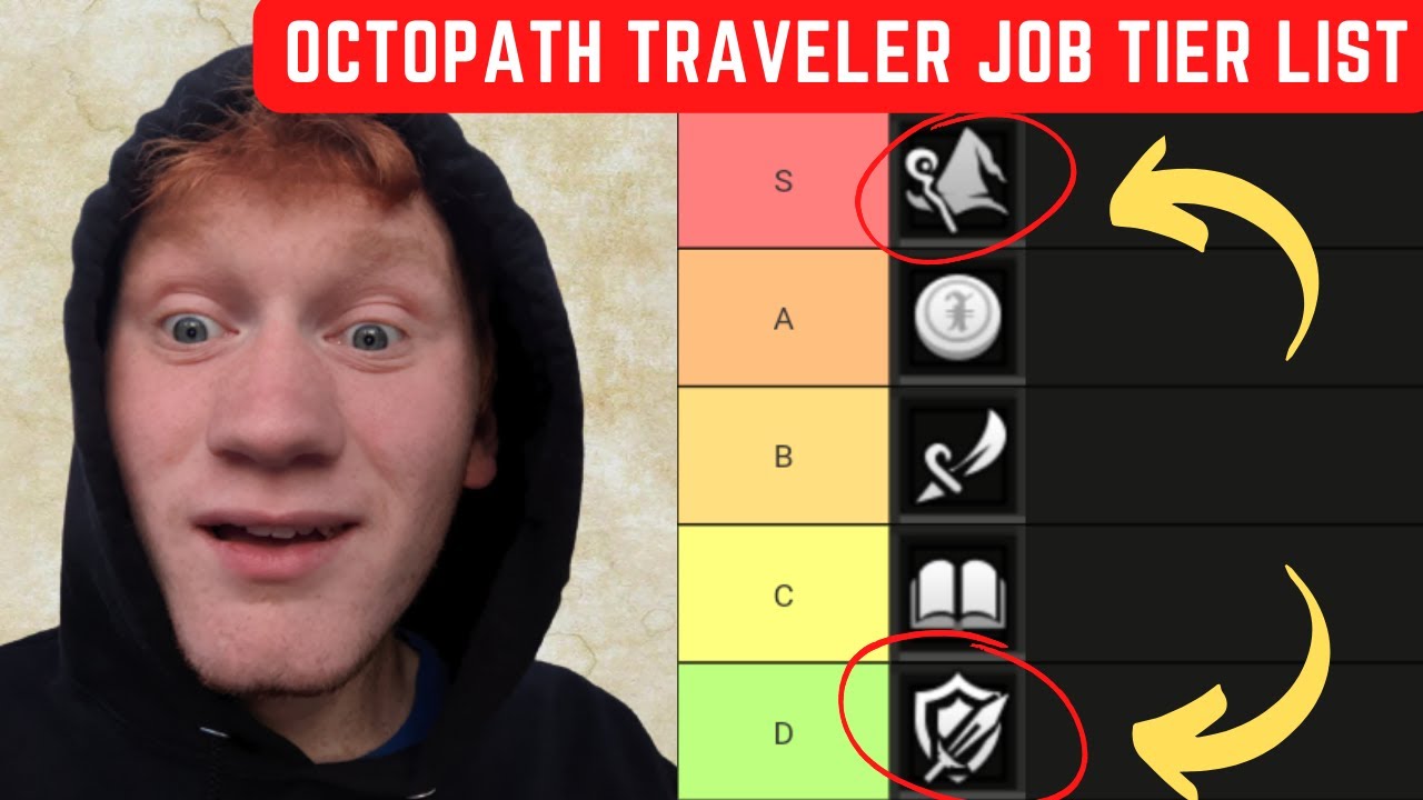Octopath Traveler Jobs RANKED! (Octopath Traveler Tier List)