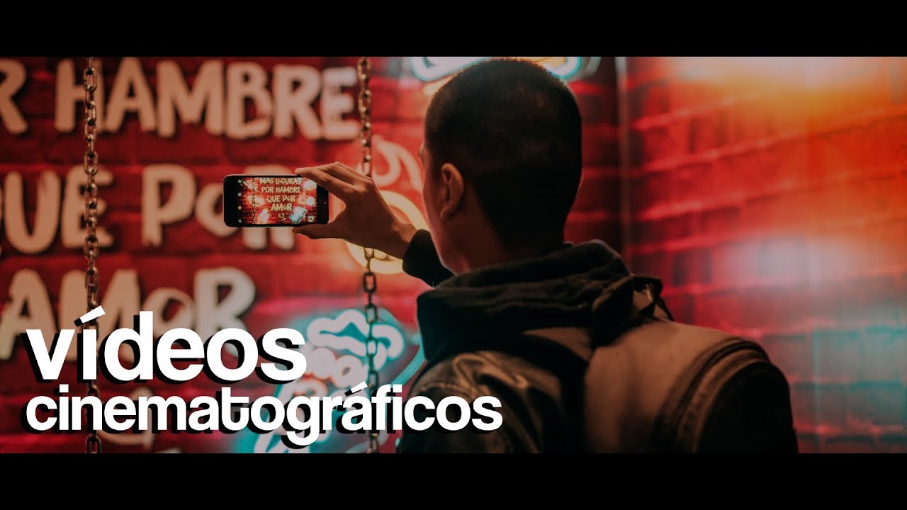 Cómo hacer VÍDEOS CINEMATOGRÁFICOS con tu CELULAR / Móvil - Yeyo