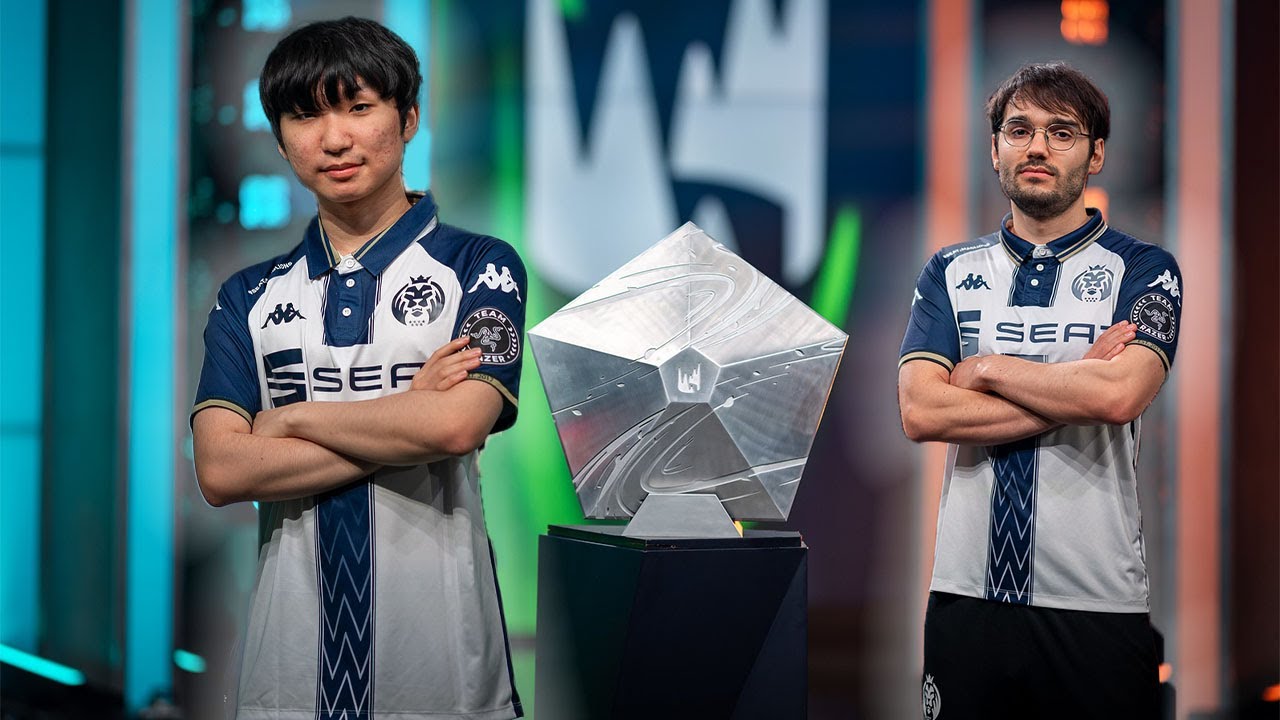 Funny Interview of LEC Winner MAD Chasy getting carried by LEC Winner Hylisang 