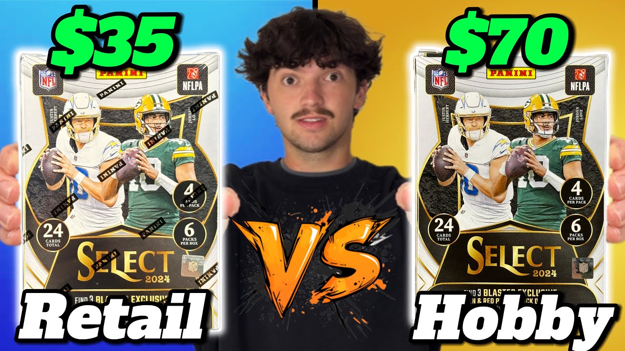 RETAIL vs. HOBBY (2024 Select Football Blaster Box)