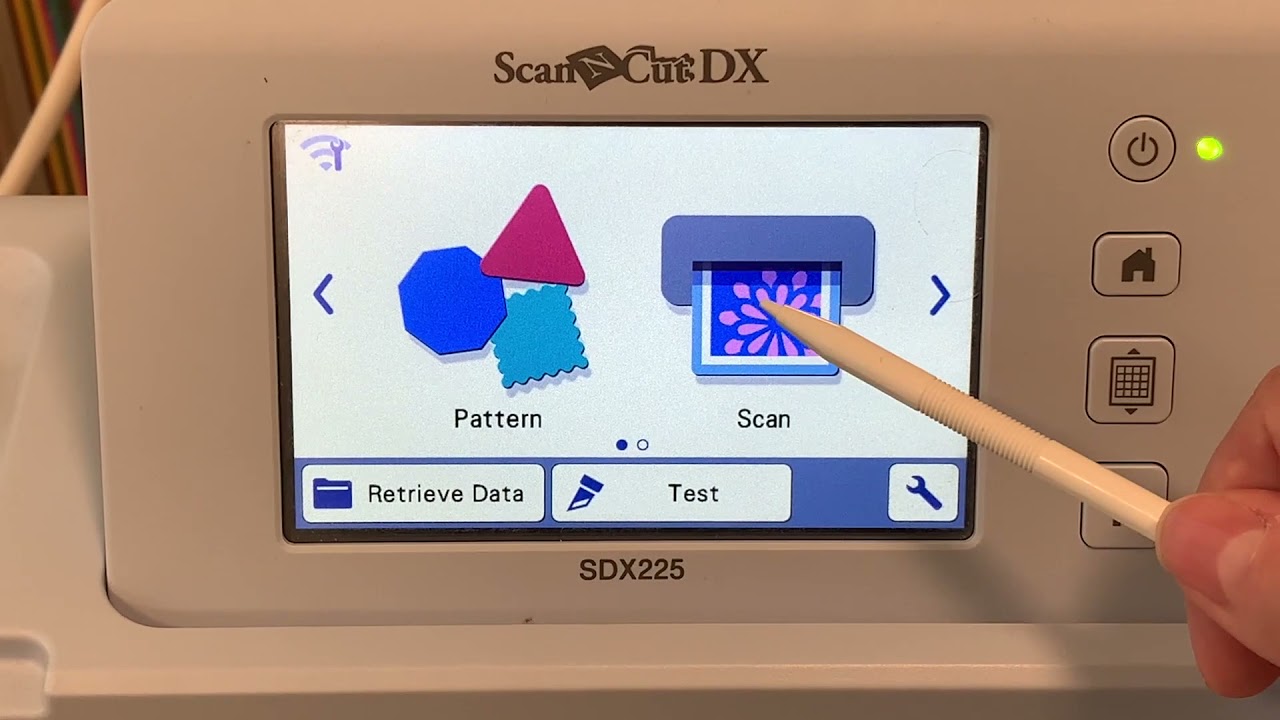 Brother Scan N Cut SDX 225 (how to cutting digital files)