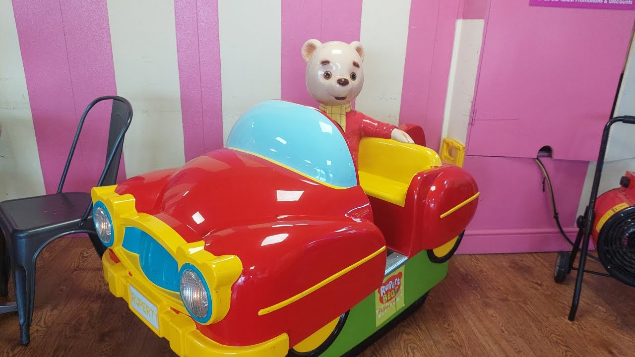 2000s Jolly Roger Standard Rupert Bear Kiddie Ride