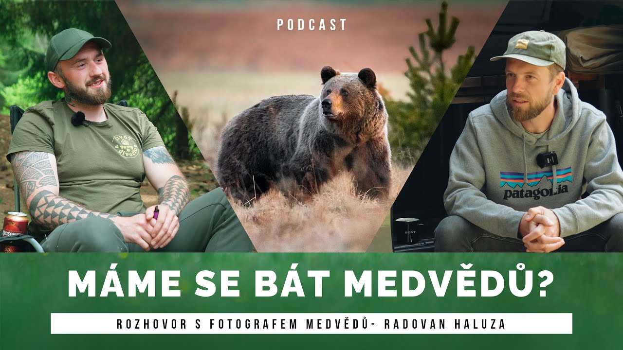 PŘI SETKÁNÍ S MEDVĚDEM MUSÍŠ NAJÍT ŘEŠENÍ BĚHEM 3 SEKUND. Fotograf divokých medvědů Radovan Haluza