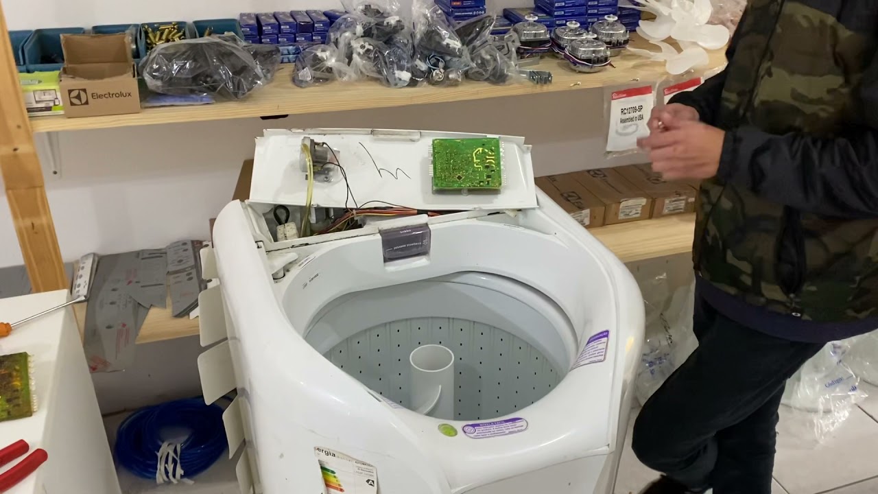 Como Trocar a placa da lavadora Electrolux Turbo Compacta 7KG ( Ltc07)