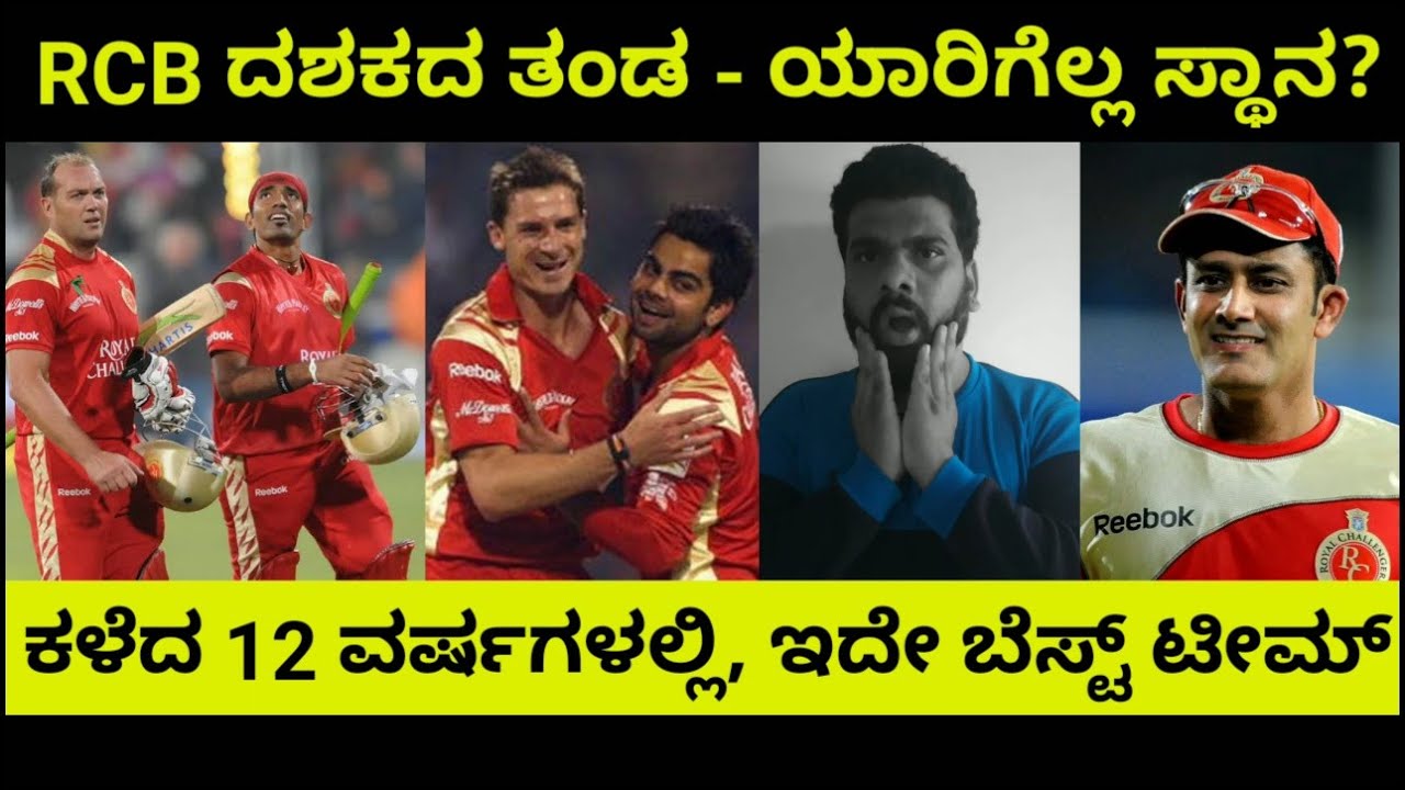 IPL 2020 | Tribute to RCB | Best RCB XI of the Decade