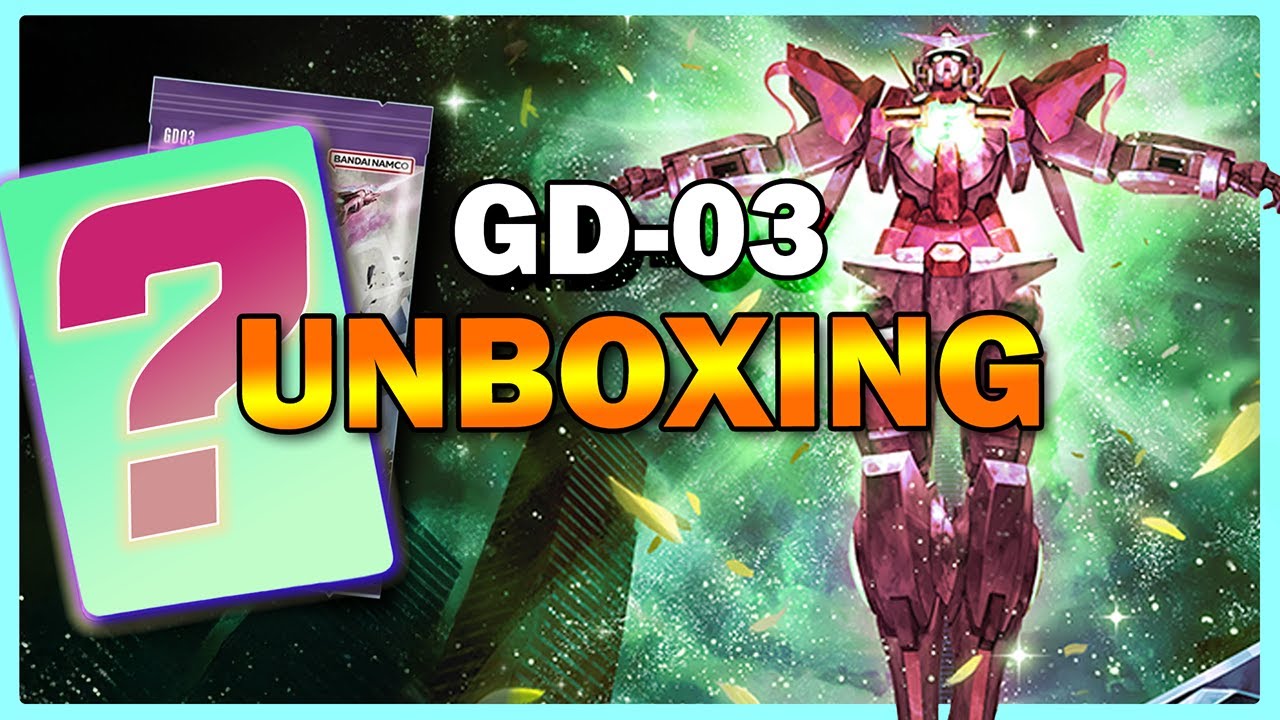 GD03 - STEEL REQUIEM UNBOXING 2 | Gundam Card Game TCG