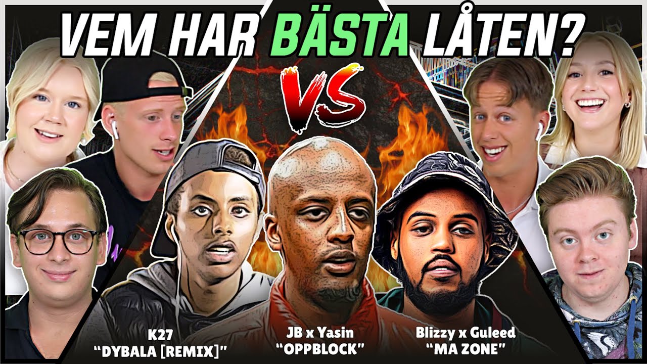 VEM HAR BÄSTA LÅTEN? (Jaffar Byn x Yasin, Guleed, K27) | Swedish Rap Reaction | #43