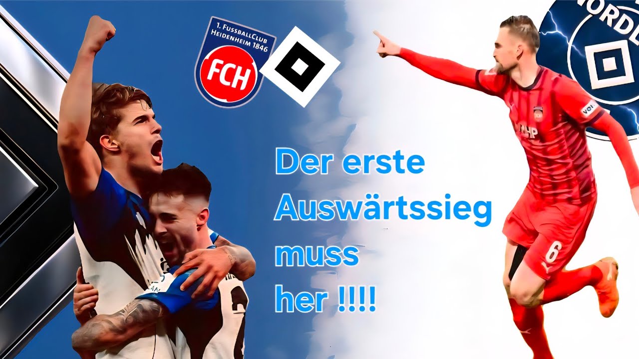 HSV in Heidenheim 🟦⬜️⬛️ Der erste Auswärtssieg ?