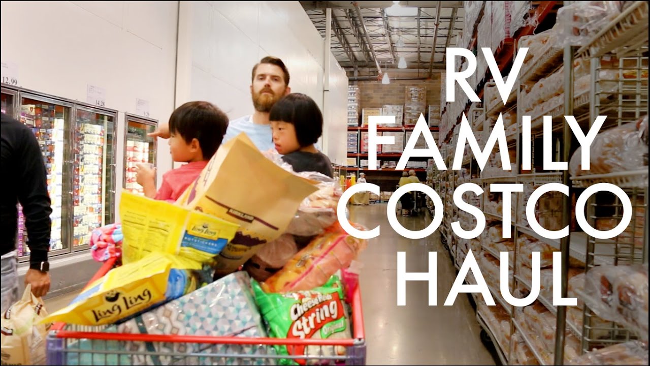COSTCO HAUL : FAMILY OF 11 : RV Full-time w/9 kids