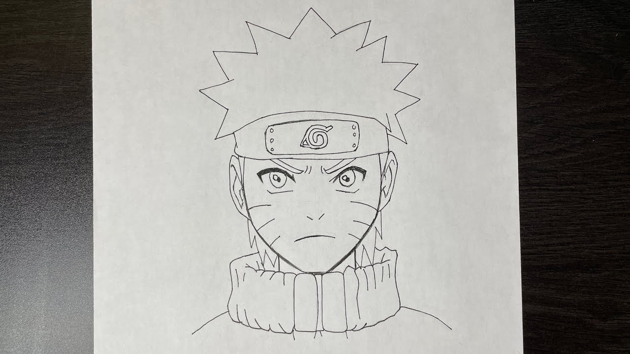 How to Draw NARUTO in real time