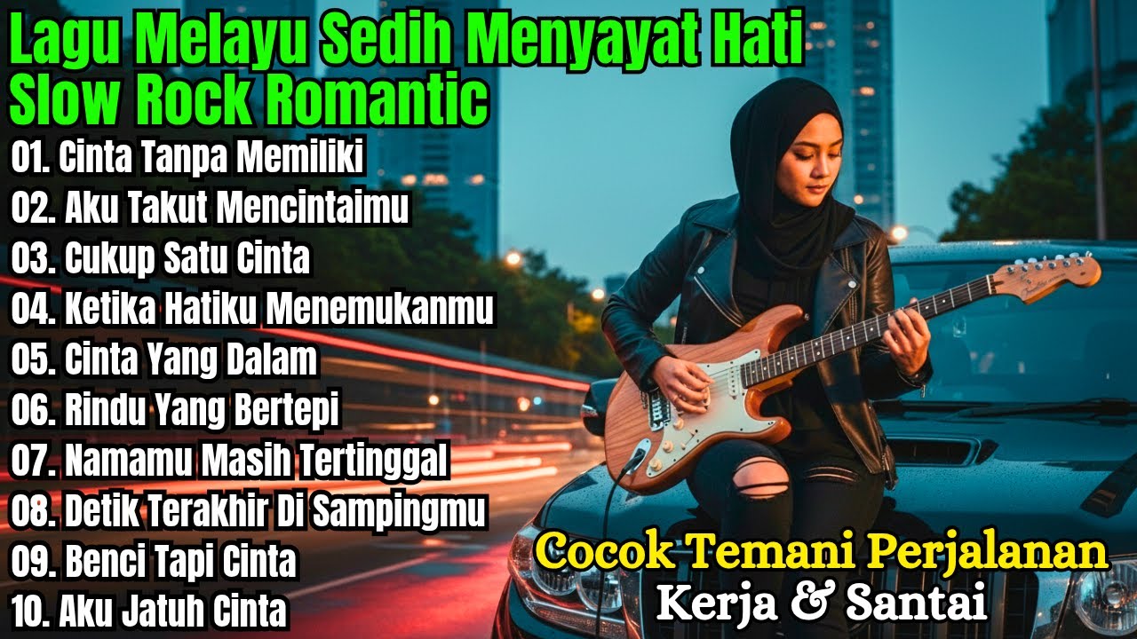 Kumpulan SLOW ROCK MELAYU Terpopuler 2026 💔 LAGU SEDIH COCOK BUAT PERJALANAN KERJA SANTAI