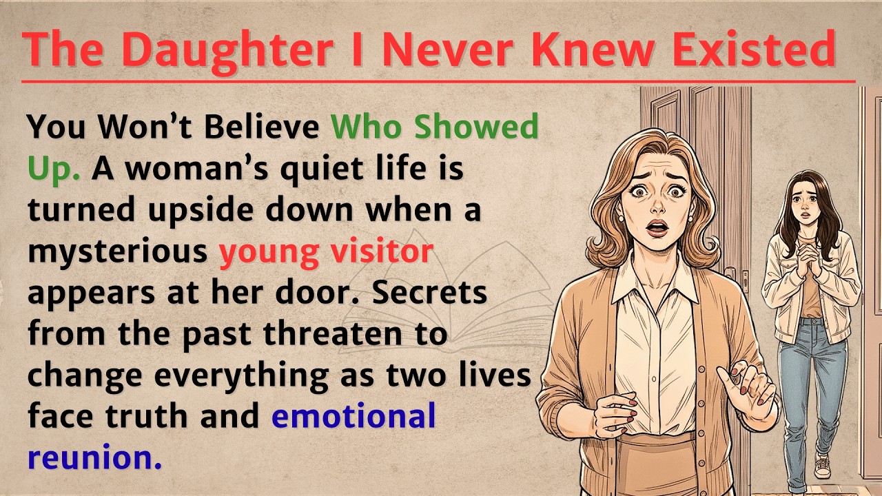 Learn English with Stories ⭐The Daughter I Never Knew Existed | Level 3 English Listening & Speaking