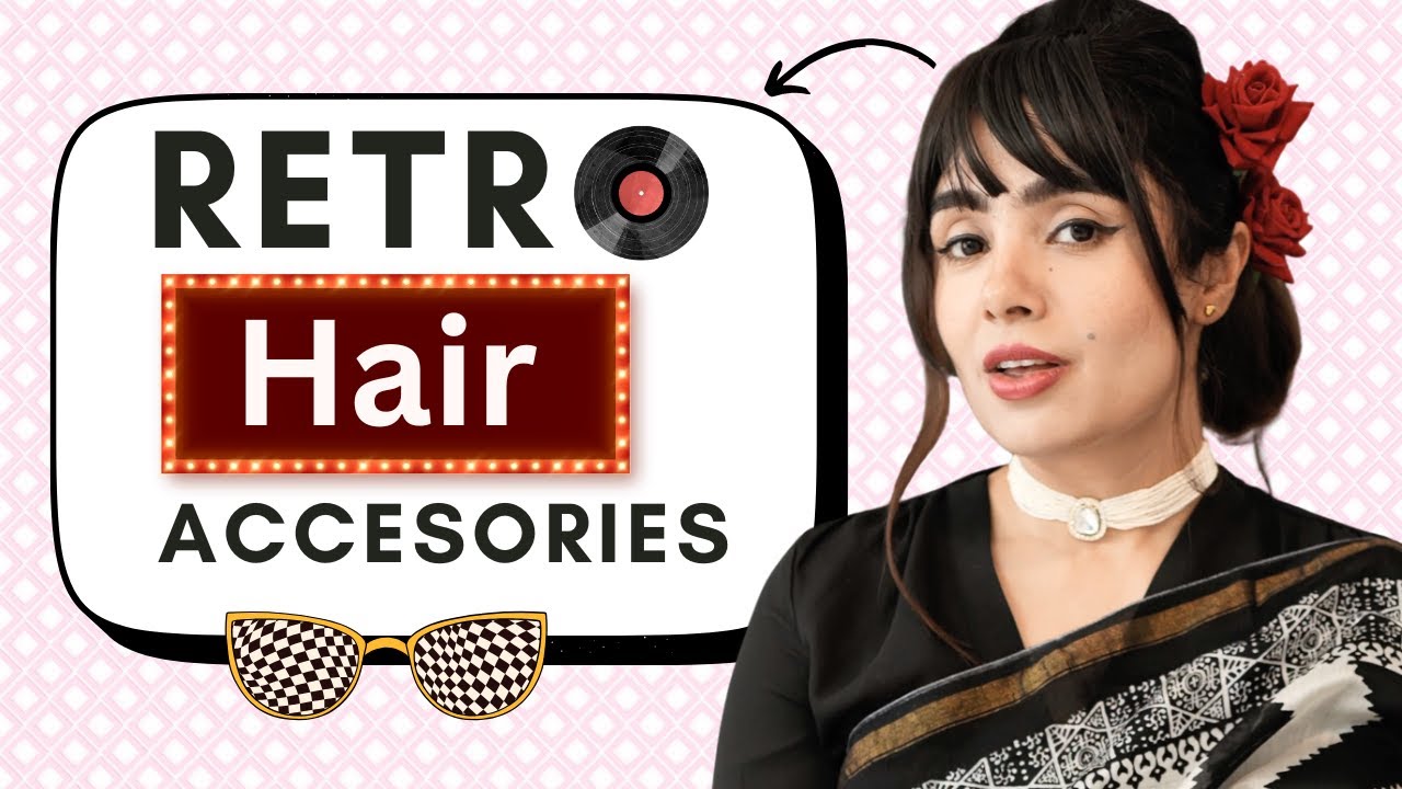 🔥 Retro Hairstyle Hair Accessories - Retro Look! #retrostyle #vintagefashion