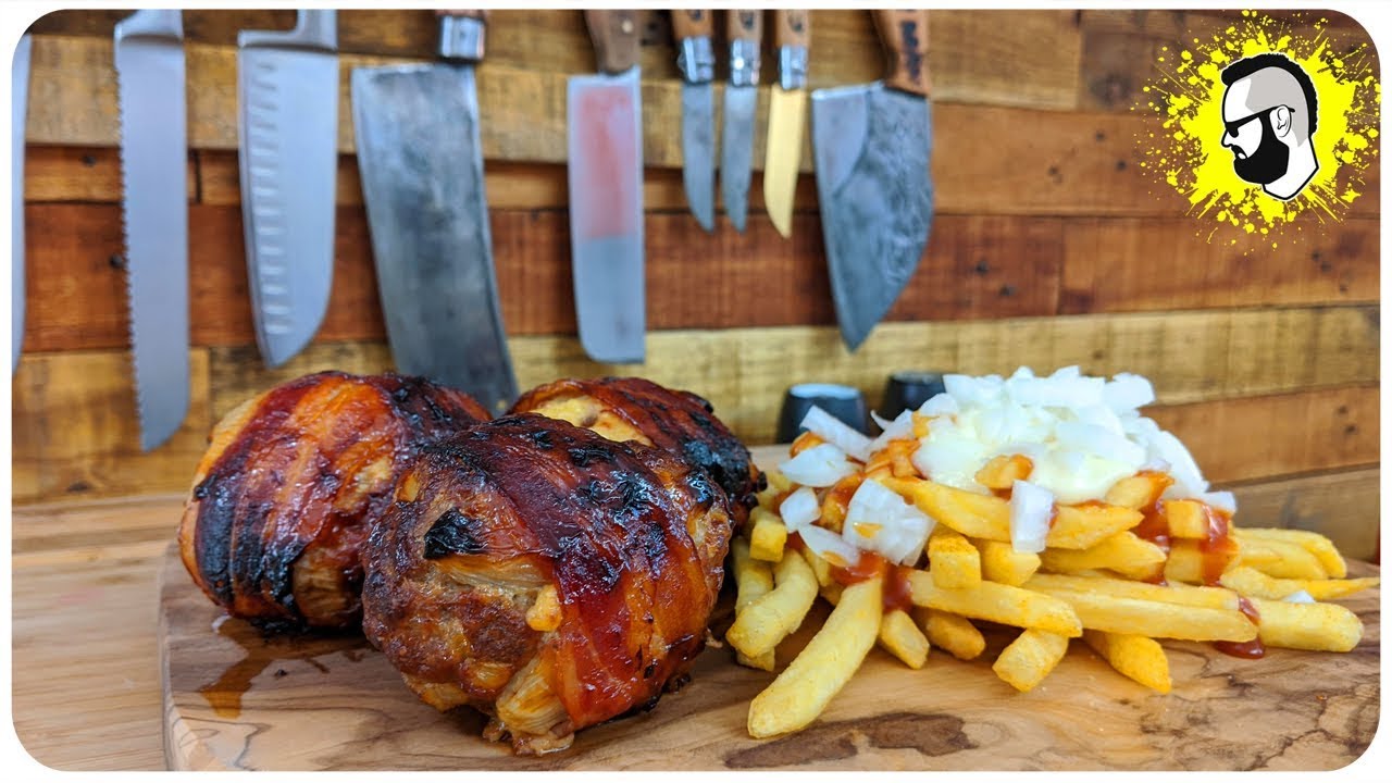 REZEPT: Bacon Meatballs aus dem Backofen (Pfanne oder Heißluftfritteuse) 🅻🅴🅲🅺🅴🆁 | Pommes Män