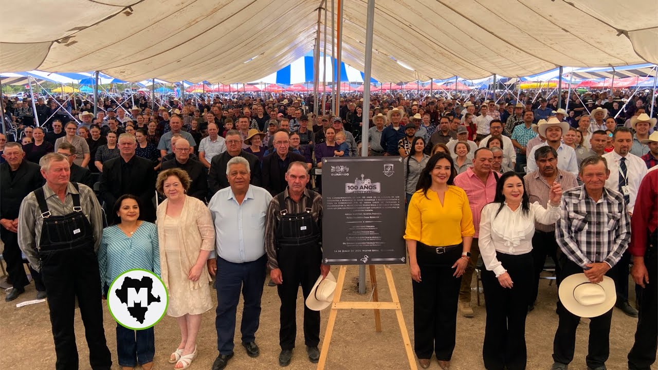 Nuevo Ideal conmemora 100 años de la llegada de los menonitas