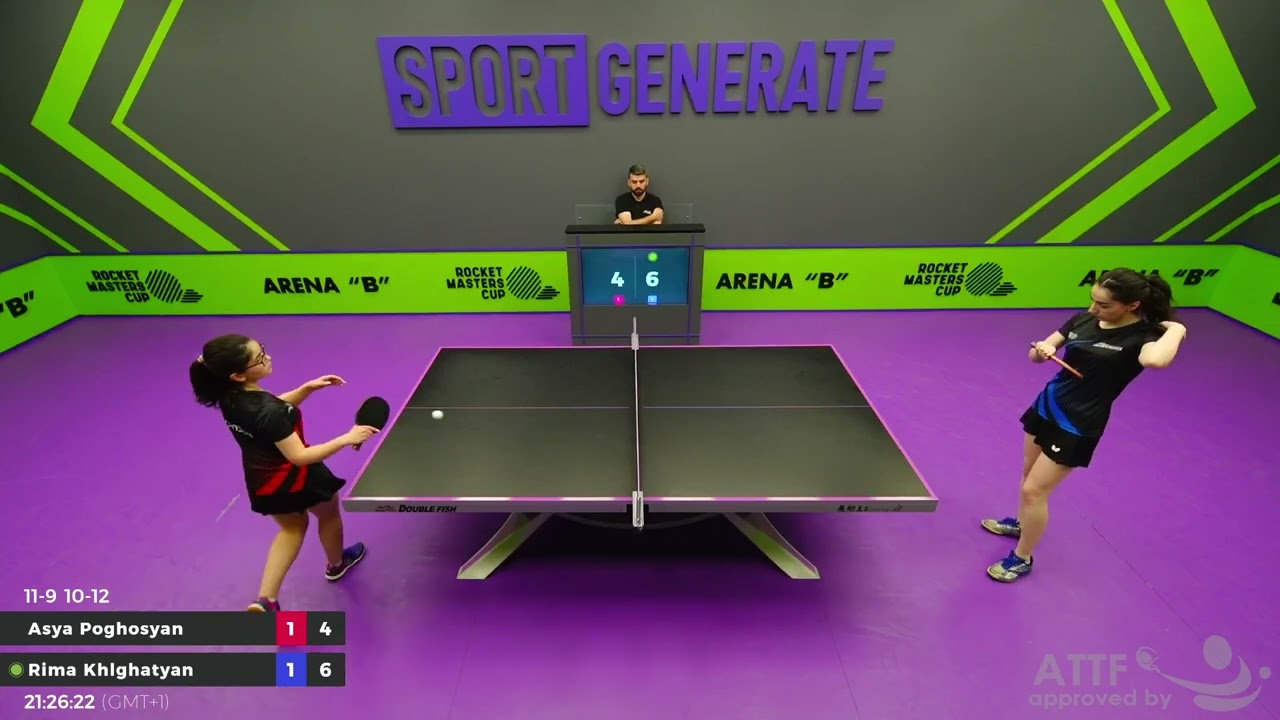 Table Tennis | A.Poghosyan - R.Khlghatyan | 07.02.2026 21:15 (CET) | RMC.W 34756523