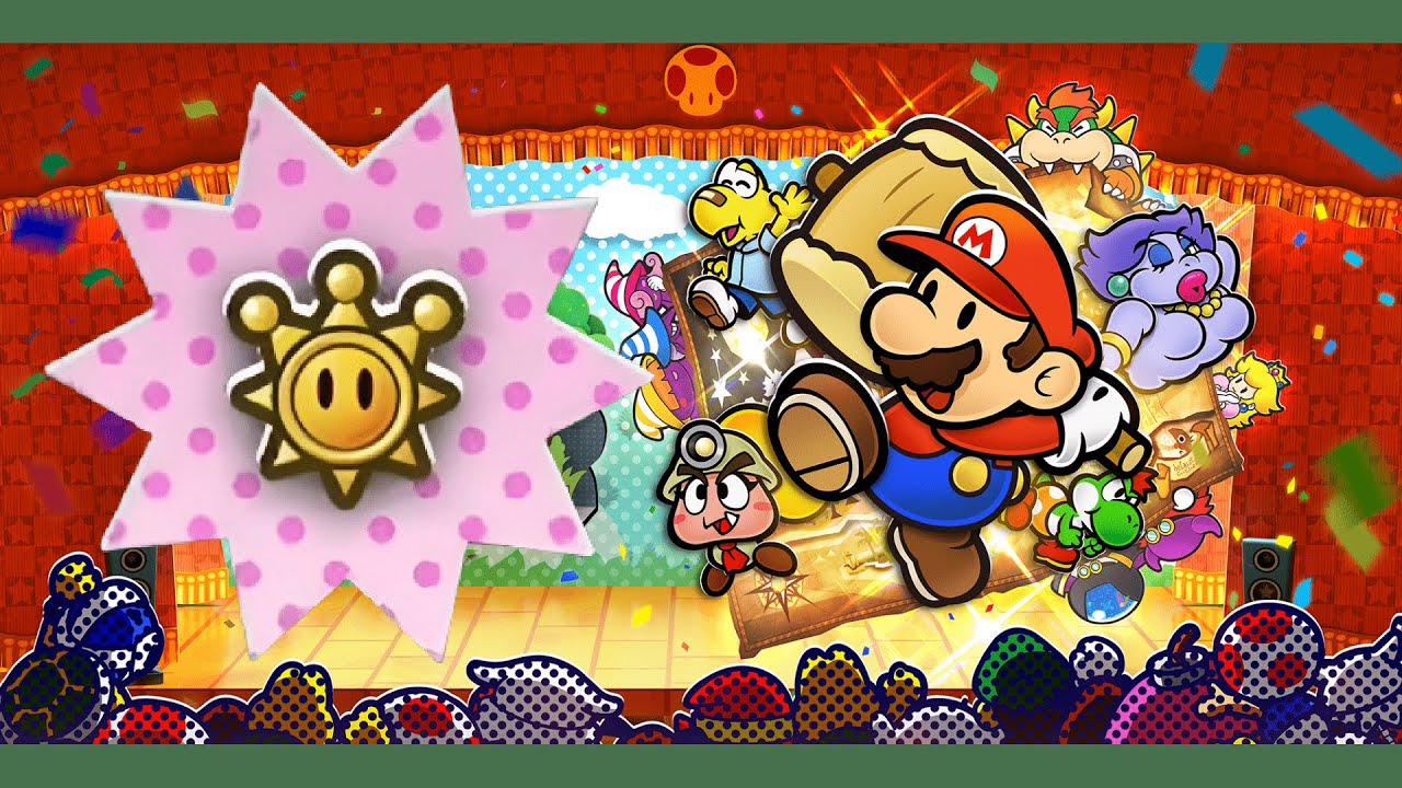 Paper Mario Die Legende vom &Auml;onentor Remake alle Insignien/Shine Sprits
