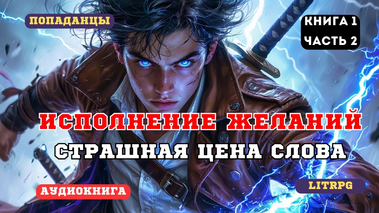 Аудиокнига фантастика Что будет, если людям дать силу исполнять желания ? (Книга 1 Часть 2)