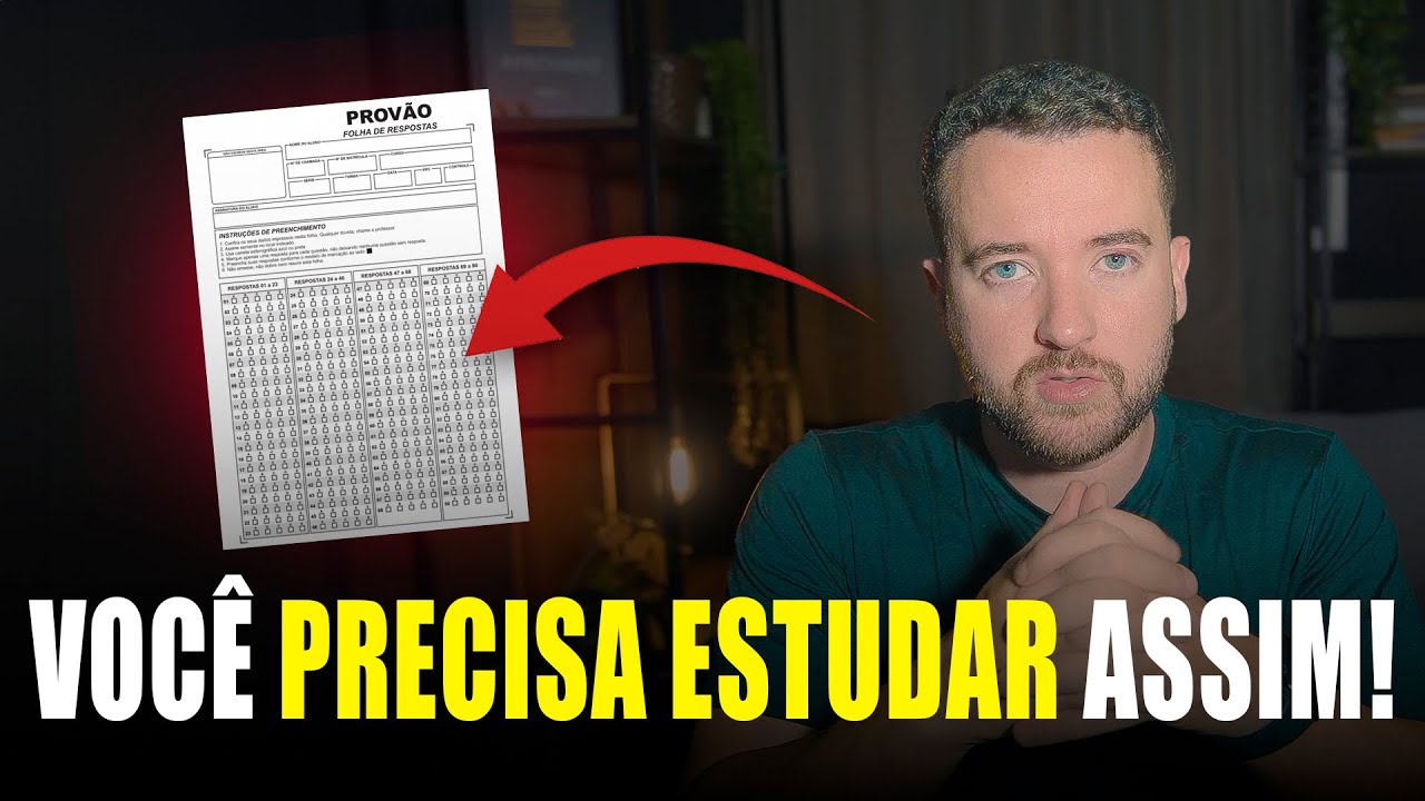 Como ESTUDAR por PROVAS ANTERIORES de Concursos Públicos