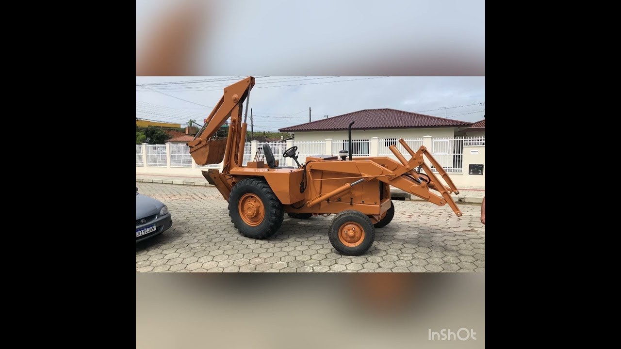 Reforma de Retroescavadeira Case 580 H