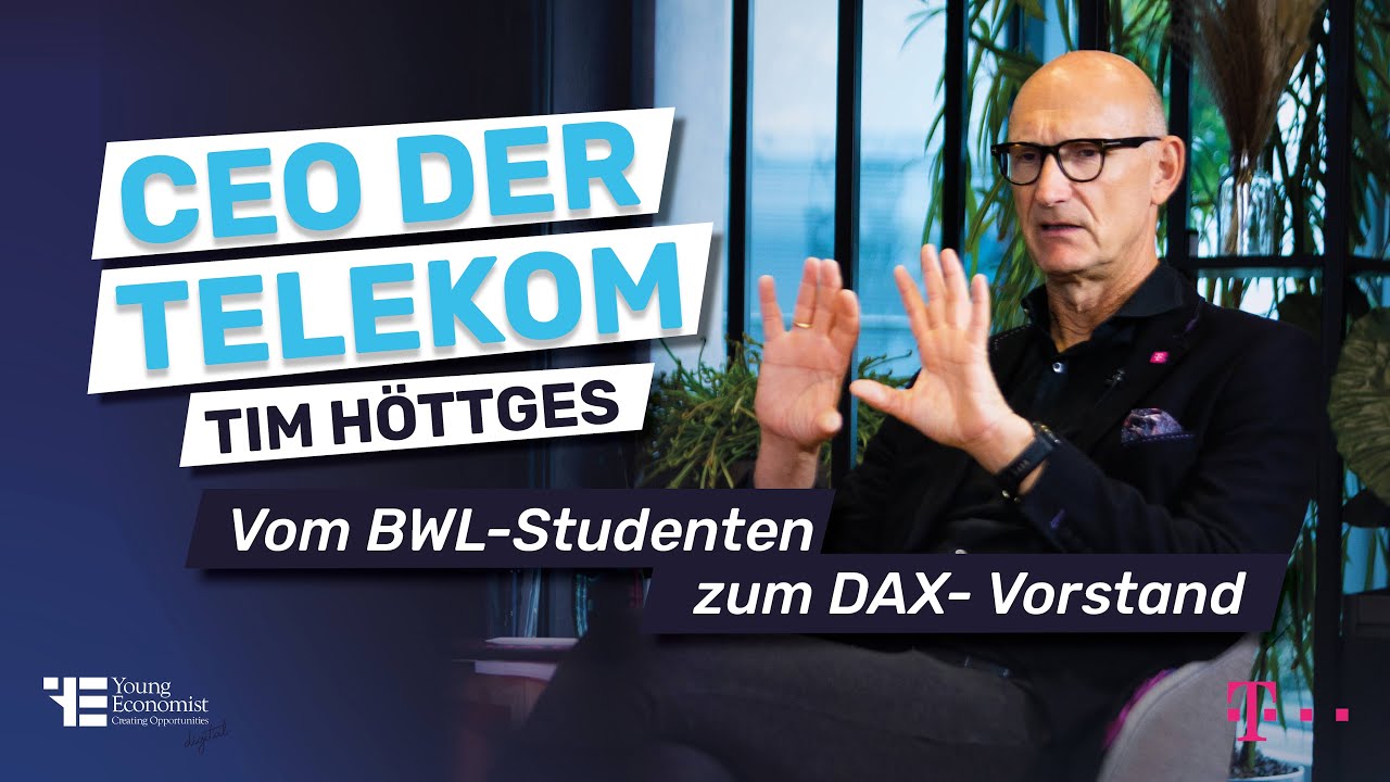 Young Economist mit Tim Höttges (Telekom CEO)