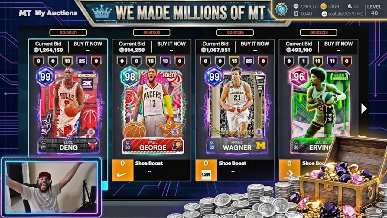 WE MADE MILLIONS OF MT FROM OUR PACK OPENING EARLIER! Grinding Showdown / Breakout LIVE | NBA 2k26