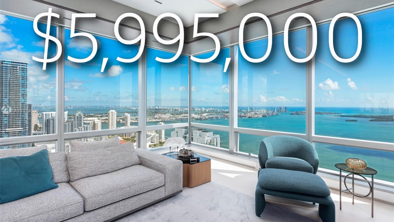 $5,995,000 DOWNTOWN MIAMI HIGH RISE WITH THE BEST VIEWS! FOUR SEASONS RESIDENCES