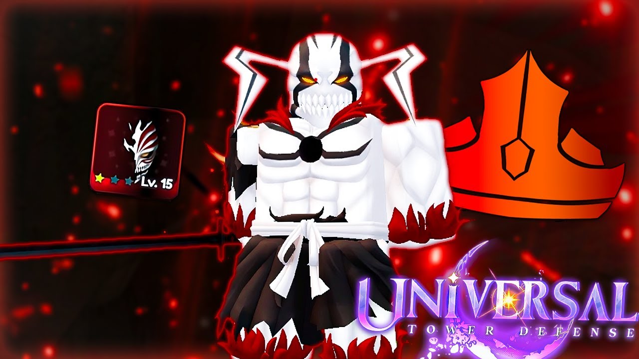 Evolving the New *0.5%* Ruler HOLLOW ICHIGO in Universal Tower Defense...