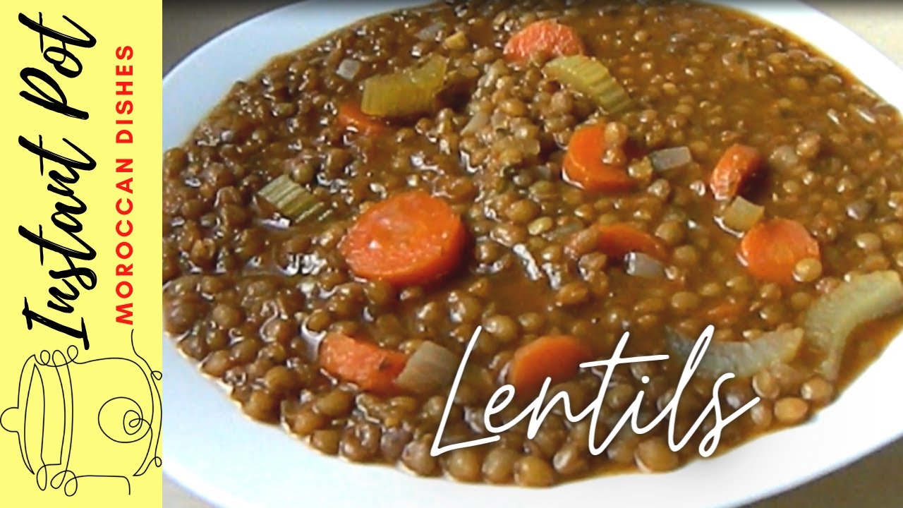 Moroccan Instant Pot Lentils