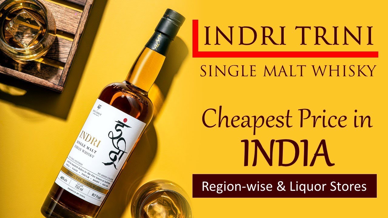 🥃 CHEAPEST INDRI WHISKY PRICE INDIA | WORLD'S BEST WHISKY | SINGLE MALT WHISKY | FIND LIQOUR STORES