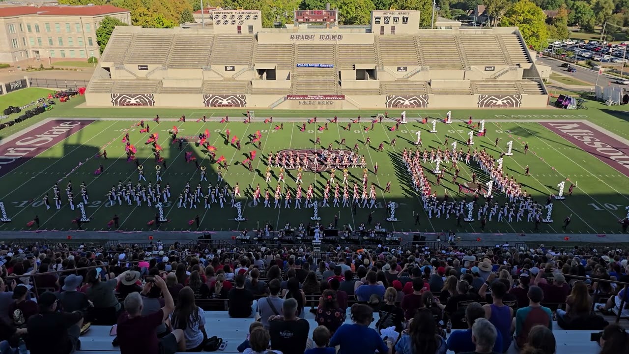 Missouri State University Pride Band at 2024 Ozarko