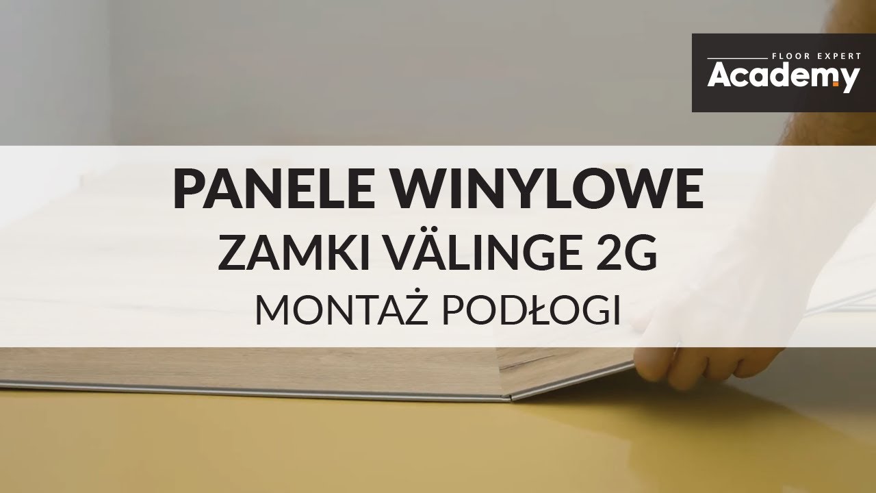 Montaż podłogi Arbiton z systemem zamk&oacute;w V&auml;linge 2G