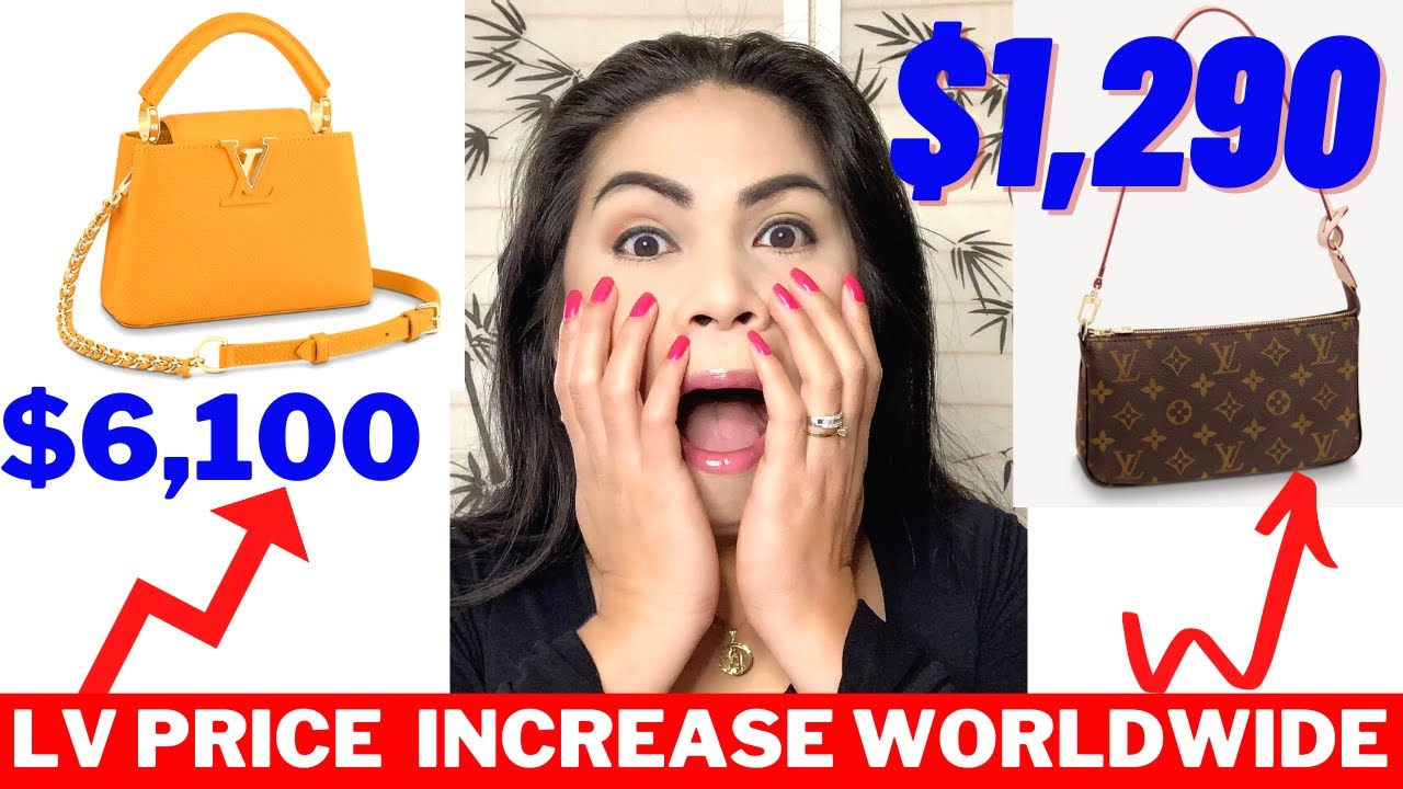 LOUIS VUITTON INSANE , MASSIVE PRICE INCREASE WORLDWIDE / FEBRUARY 16, 2022