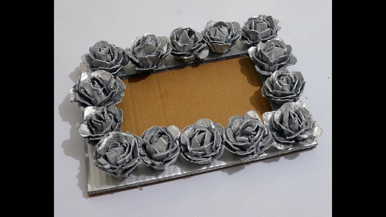 Hobi Farm - Yumurta Kolisinden Çerçeve Yapımı DIY - Handcraft - Frame with using egg box