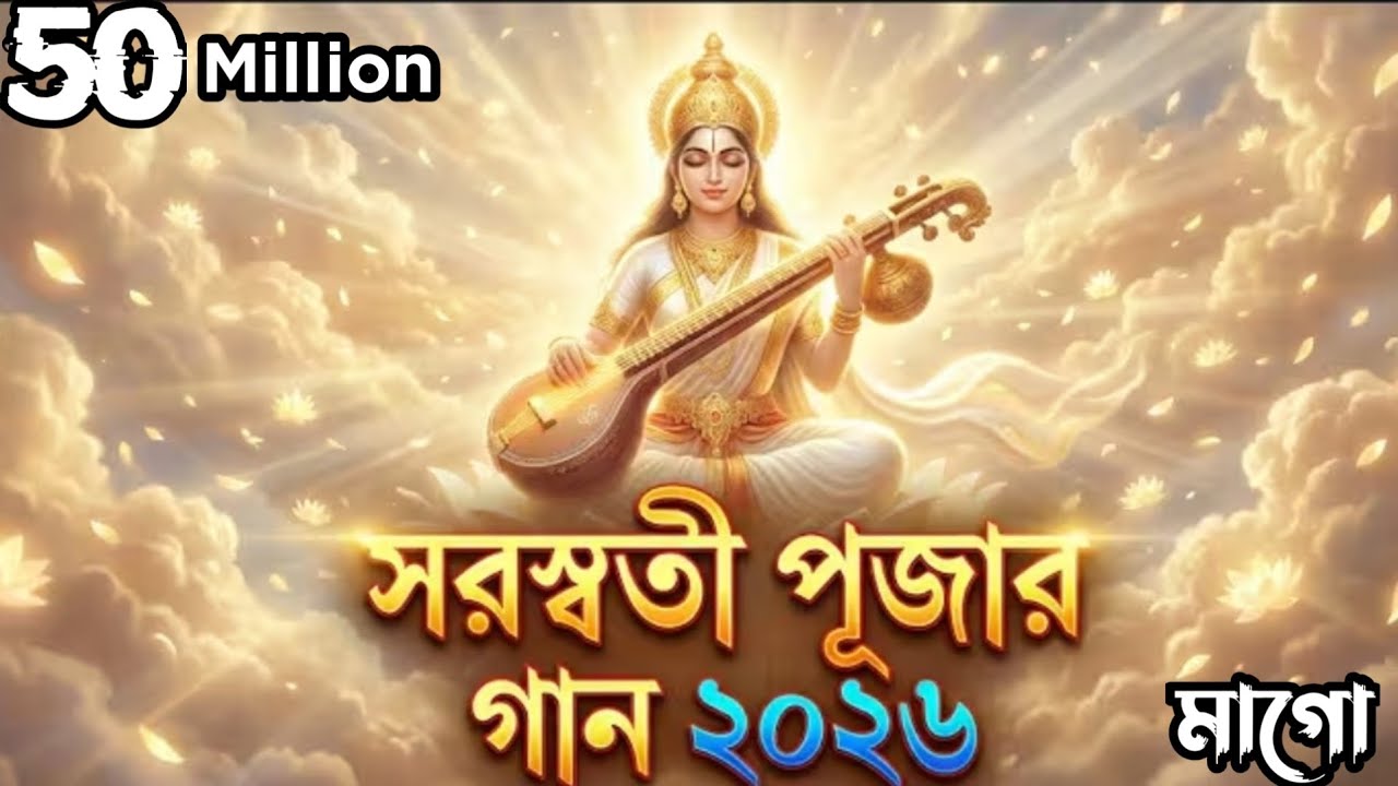  ওগো মা সরস্বতী,তোমায় আমি ভালোবাসি | সরস্বতী পূজা ২০২৬ | #sasasatipuja2026 