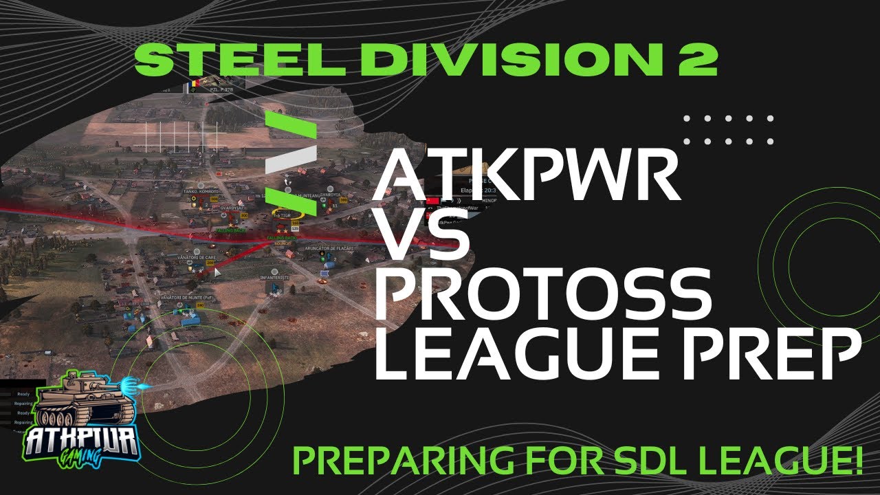Preparing for League- 5th Cavalry vs. 4th Alpini- Steel Division 2