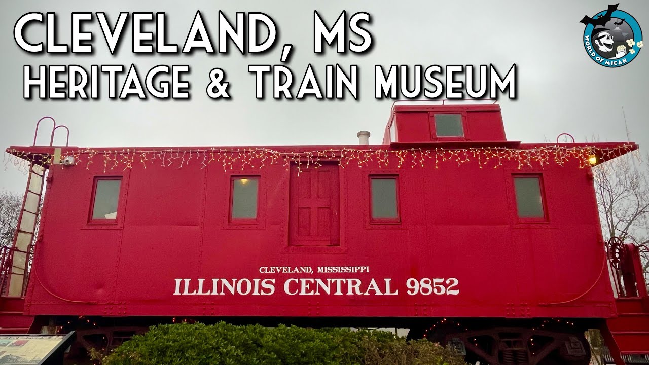 Incredible Train Model! Martin & Sue King Railroad Heritage Museum | Cleveland, MS | Small Town 4K