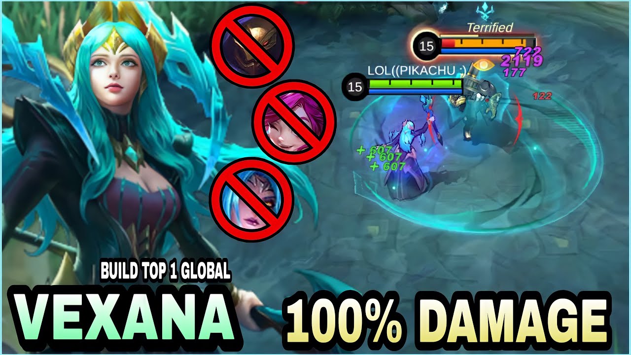 Vexana Best Build - One Shot Combo - Build Top 1 Global vexana ~ MLBB
