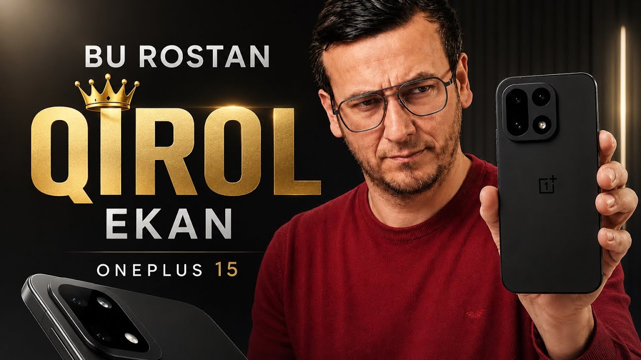 OnePlus 15 Obzor-Flagmanlar Qotili! Lekin Nega Narxi Arzon?