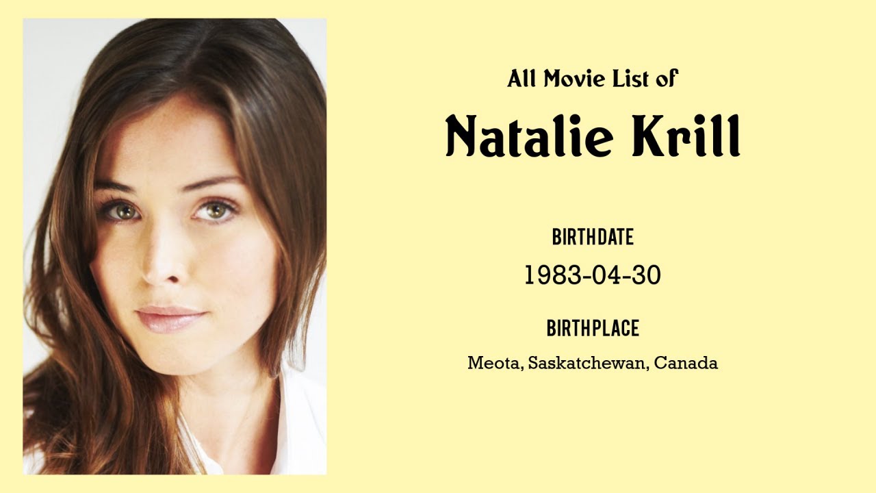Natalie Krill Movies list Natalie Krill| Filmography of Natalie Krill