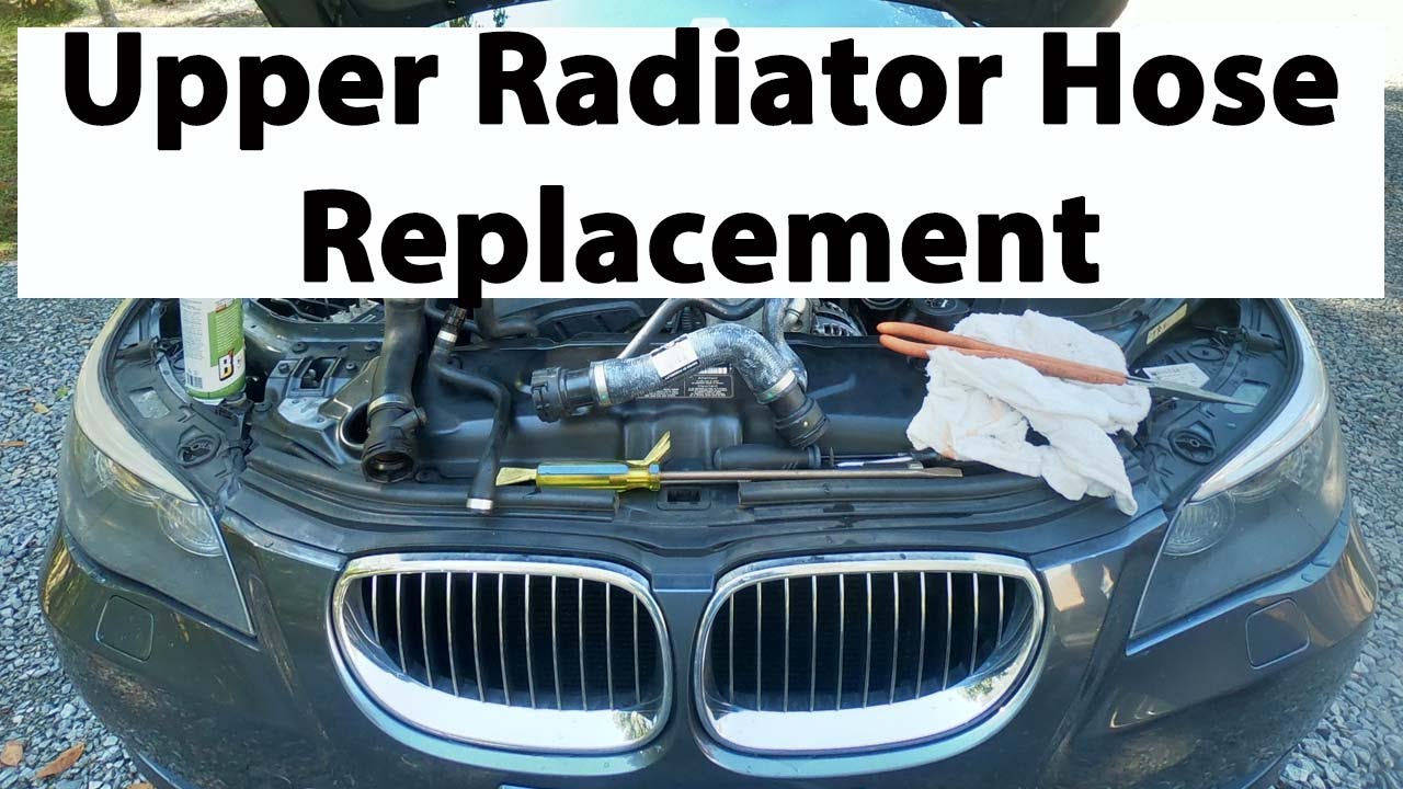 Upper Radiator Hose Replacement I 2008 BMW 528Xi