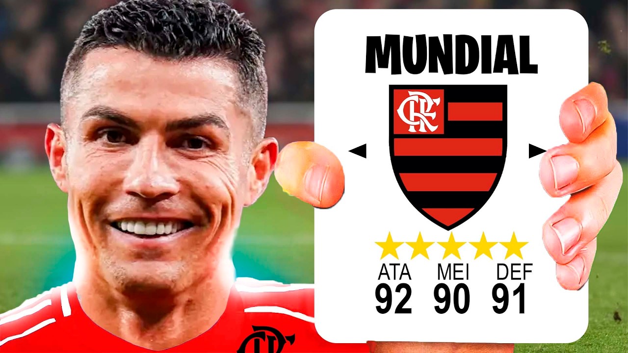 1 JOGADOR até o FLAMENGO ganhar o MUNDIAL DE CLUBES