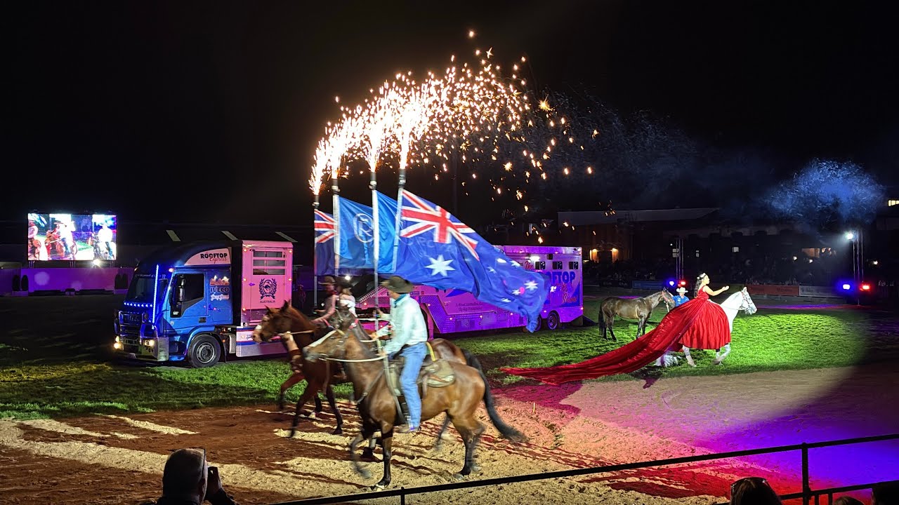 Melbourne Show 2025 Fireworks and The Horse Show