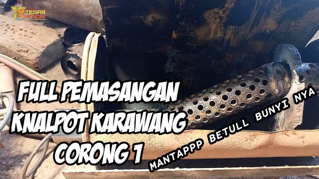 DASARRR MANTAPPP..... KNALPOT KARAWANG CORONG 1 SUARA MAMATIRRRRRRR