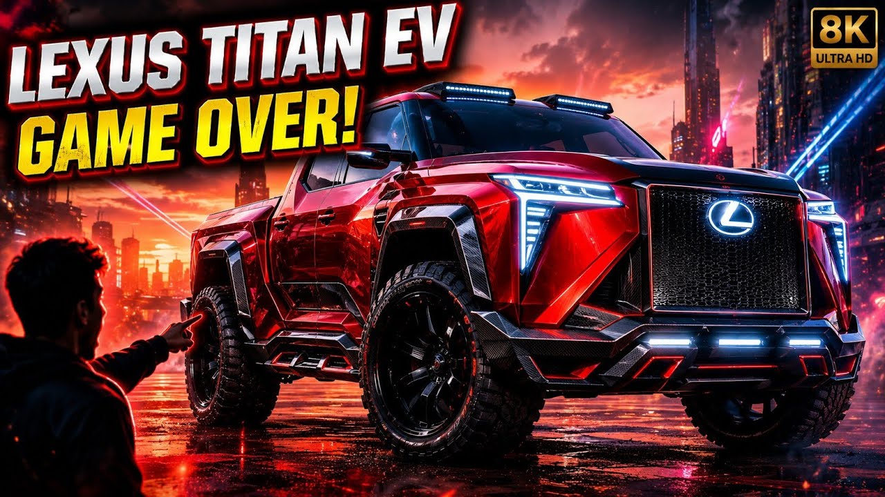 Lexus Titan EV (2027) &ndash; The Futuristic Electric Truck That Changes Everything! | Ultimate Car Zone