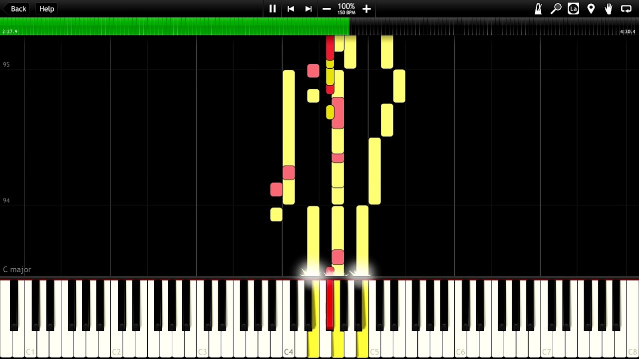 Initial D - Maybe Tonight Synthesia Piano MIDI