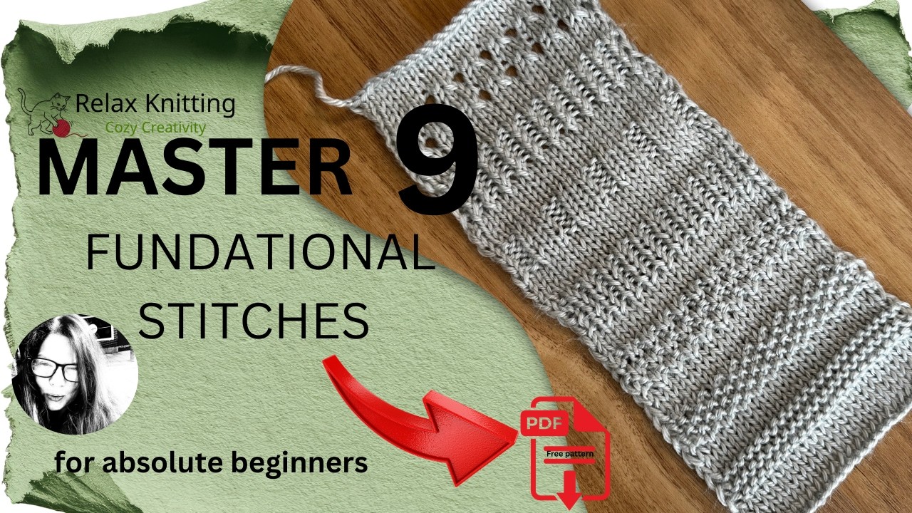 Master Your Knitting Alphabet with This One Swatch